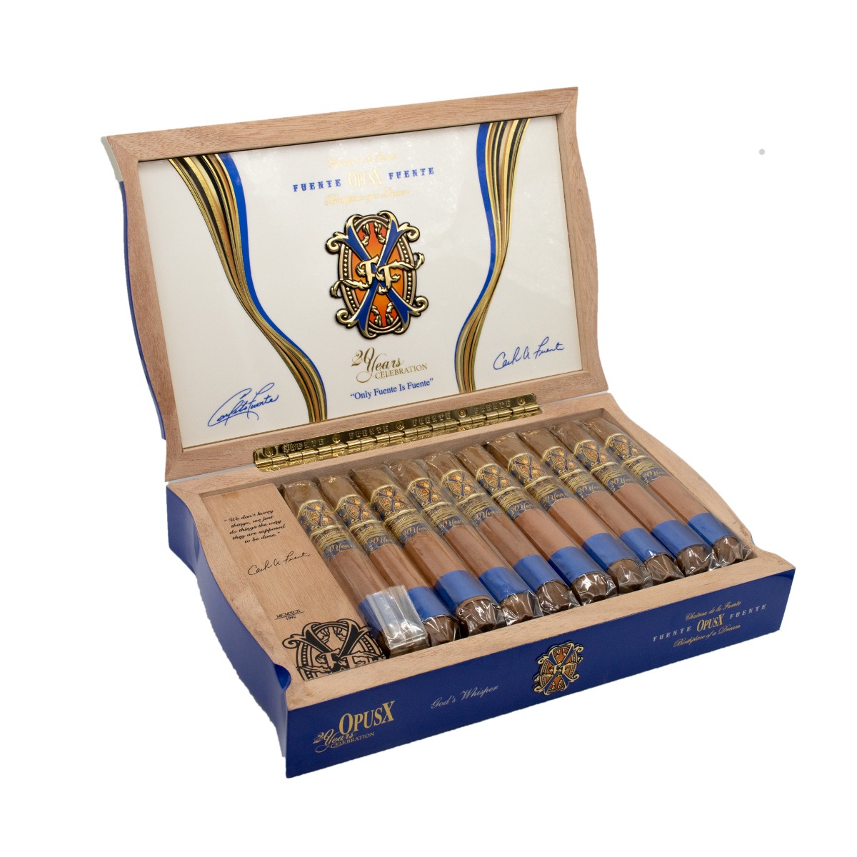 JJ Fox Arturo Fuente Fuente Opus X 20 Years Celebration God s