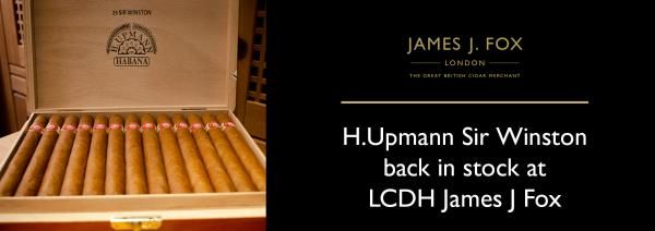 H.Upmann Sir Winston - Back in Stock