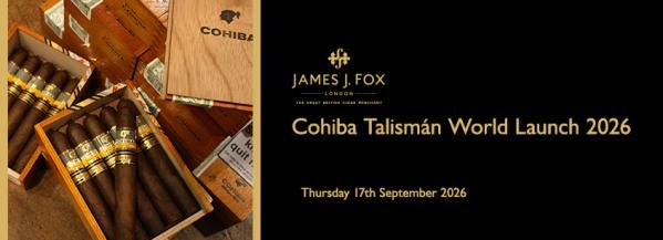 Cohiba Talismán World Launch 2026