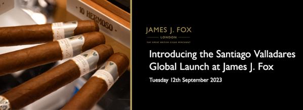 The Global Launch of Santiago Valladares at James J. Fox