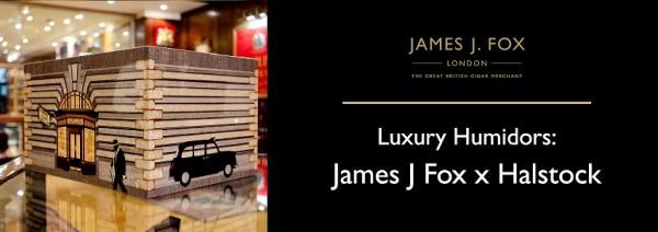 Luxury Humidors: James J Fox x Halstock