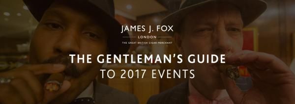 The Gentleman’s Guide to 2017 Events