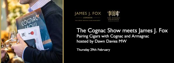 The Whisky Exchange & James J. Fox presents: Cigars and Cognac