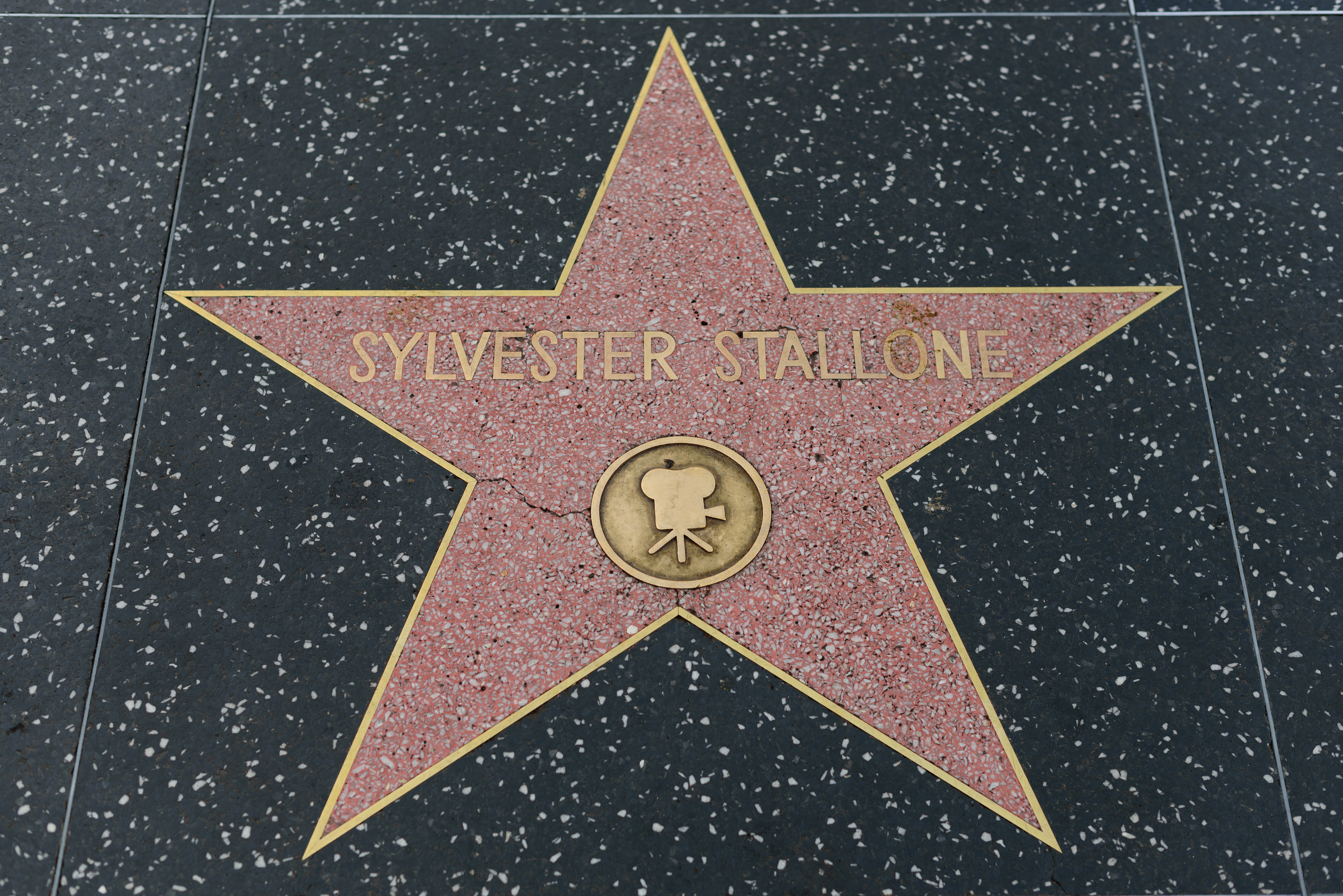 HOLLYWOOD, CA - DECEMBER 06: Silvester Stallone star on the Hollywood Walk of Fame in Hollywood, California on Dec. 6, 2016.