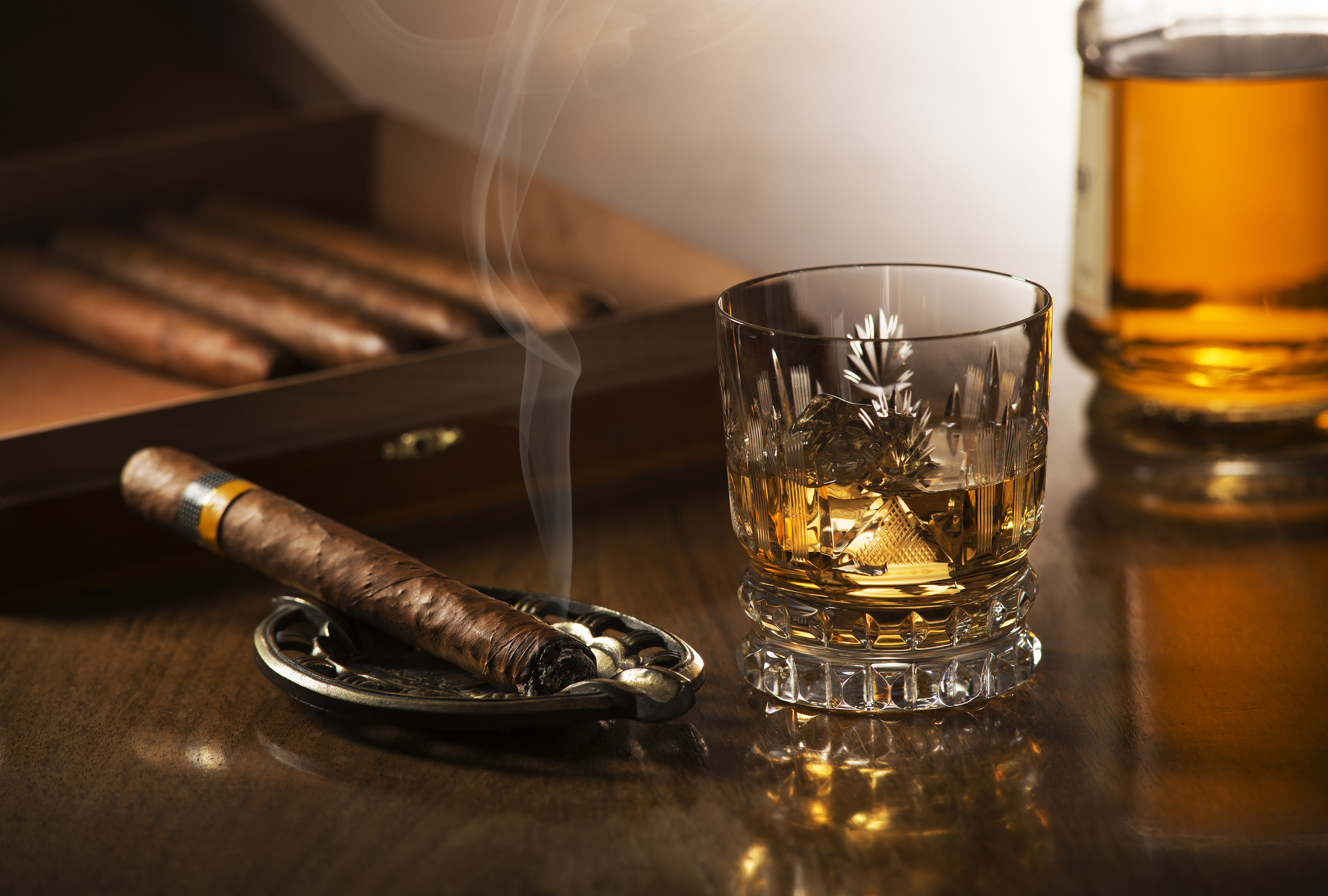 Cigar and Whiskey 