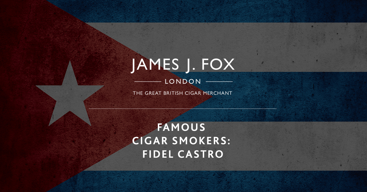 Famous Cigar Smokers: Fidel Castro