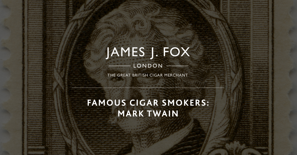 Famous Cigar Smokers: Mark Twain