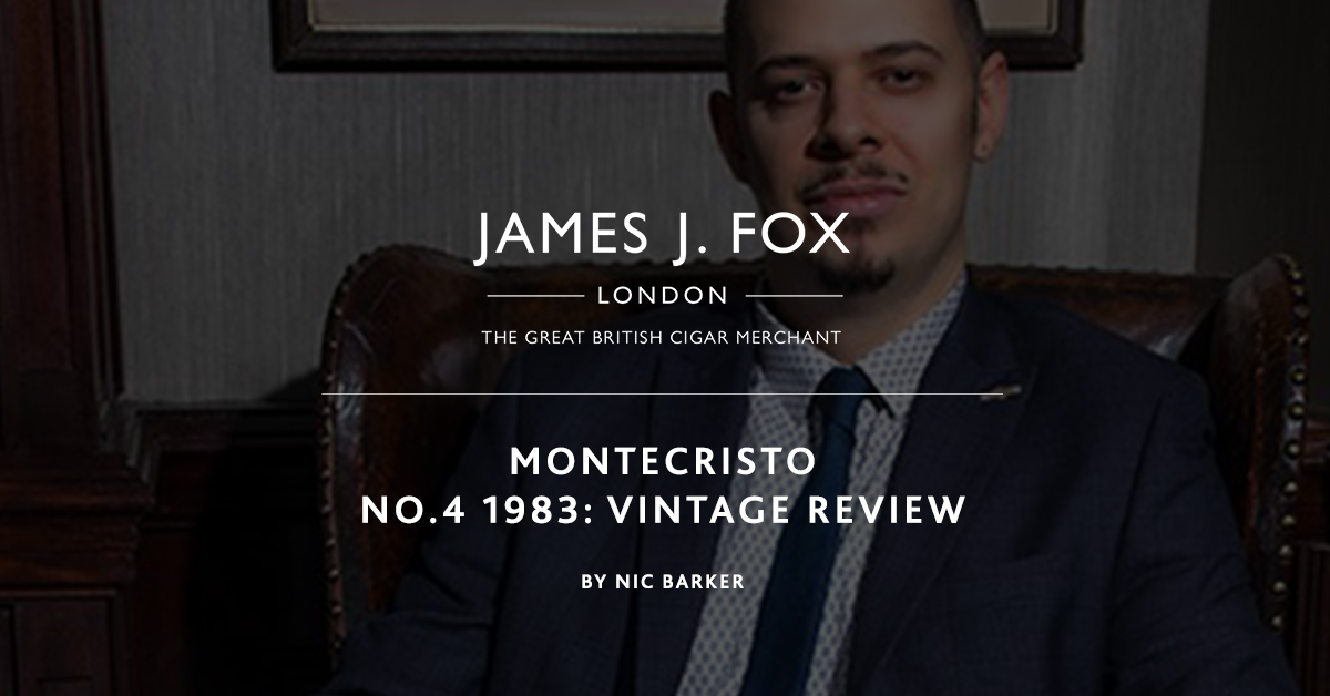 Montecristo No.4 1983: Vintage Review