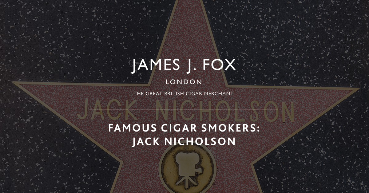 Famous Cigar Smokers: Jack Nicholson