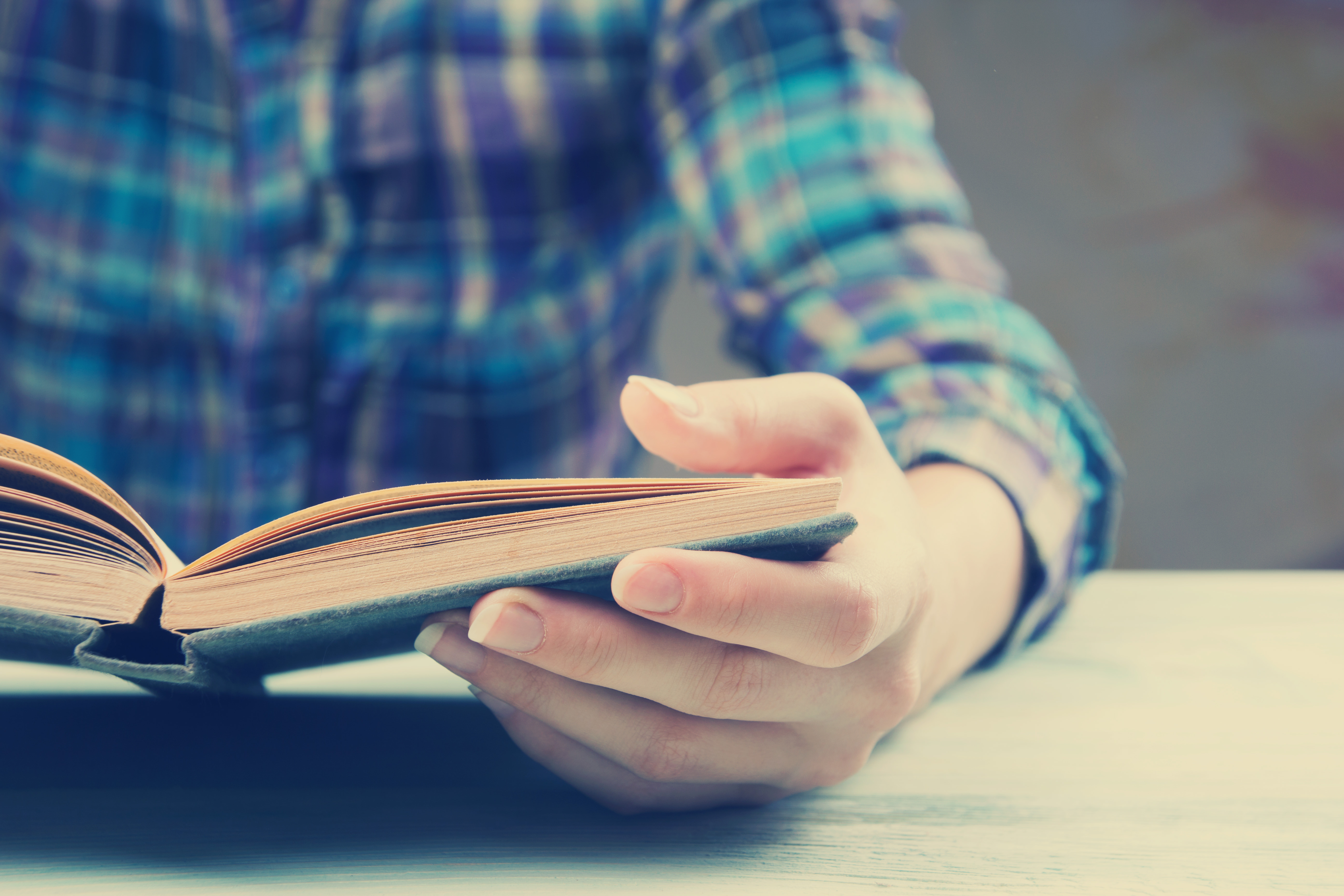 Man Reading Book