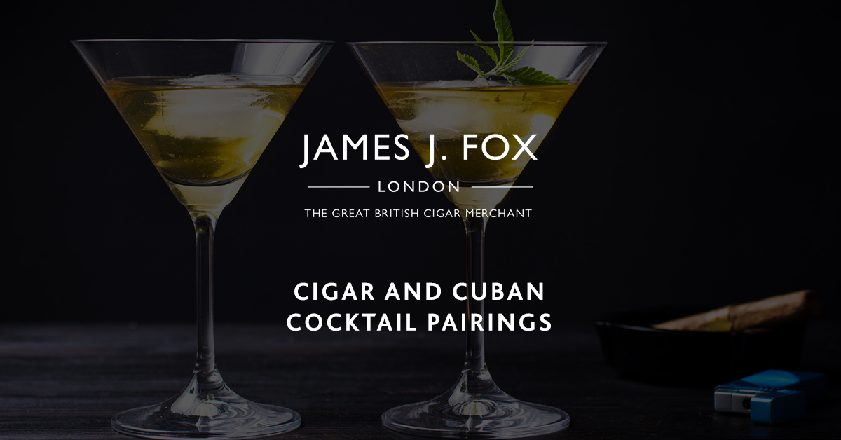 Cigar and Cuban Cocktail Pairings