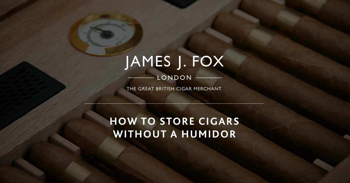 uddøde flertal udpege How to Store Cigars Without a Humidor | James J Fox Blog